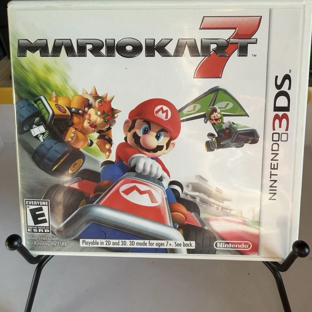 Mario Kart 7 (Nintendo 3DS, 2011) CIB Complete Authentic Tested Working